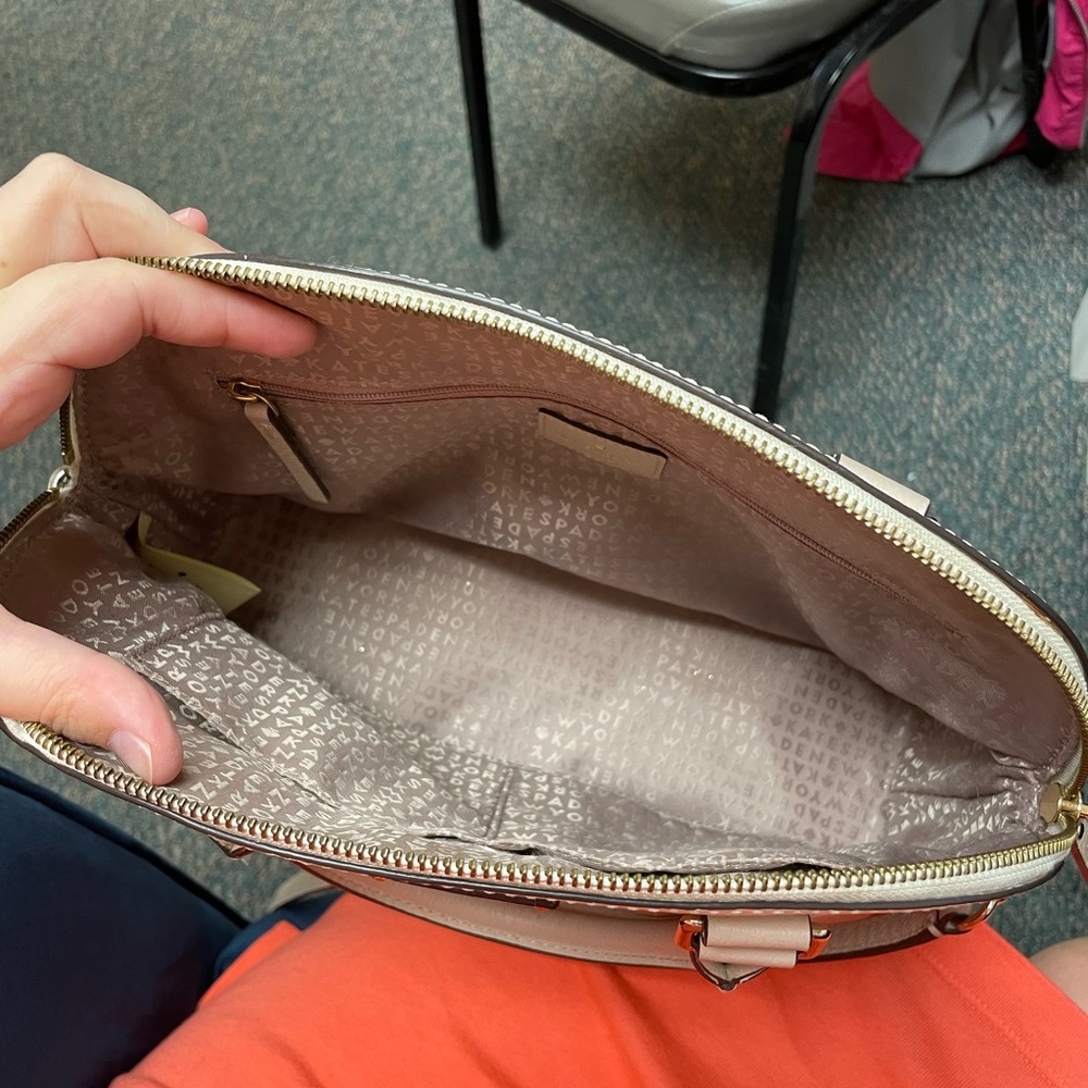 Neutral colors Kate spade purse